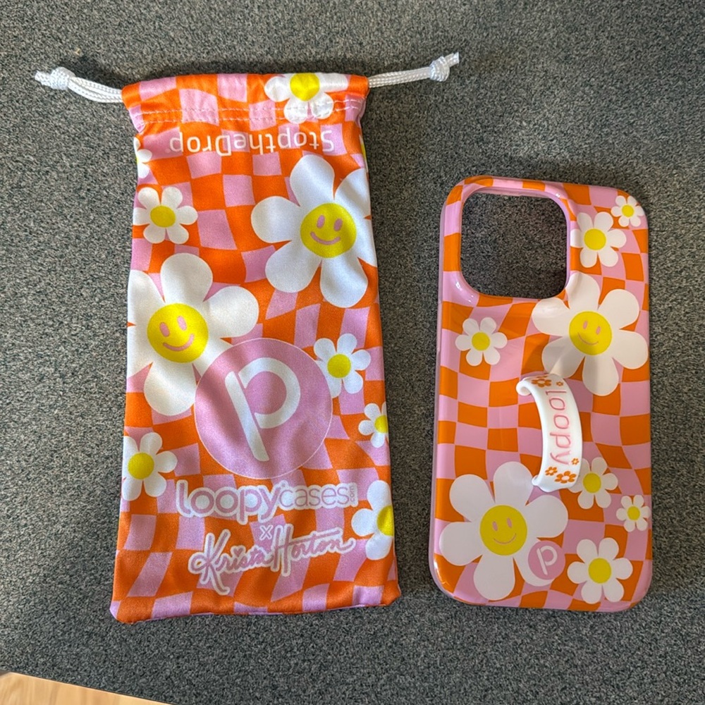 Loopy x Krista Horton Loopy case for 14 Pro